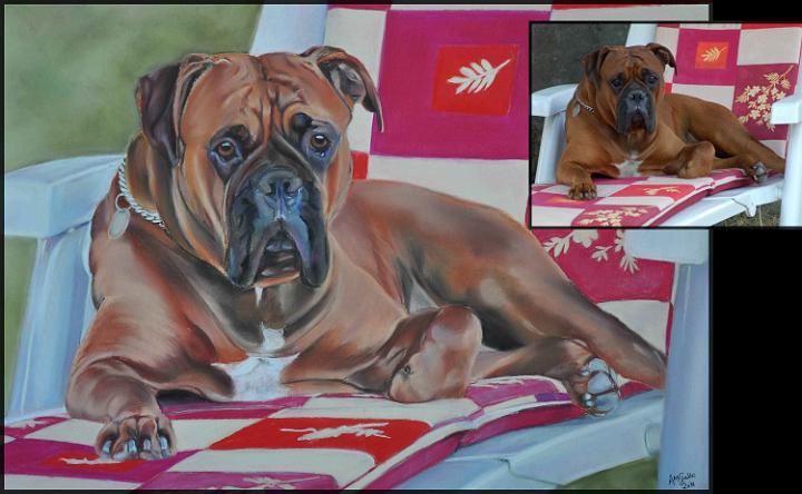 Markus relaxe2.jpg - Pastel   format /size 50x70